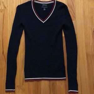 Navy blue sweater